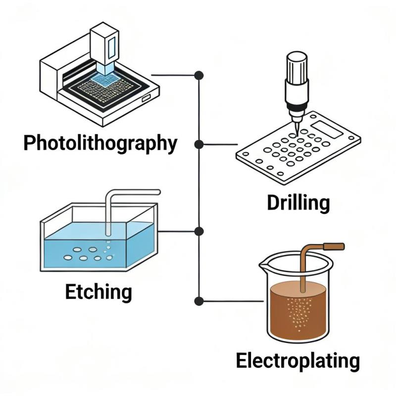 The Manufacturing Process of Printed Circuit Board
